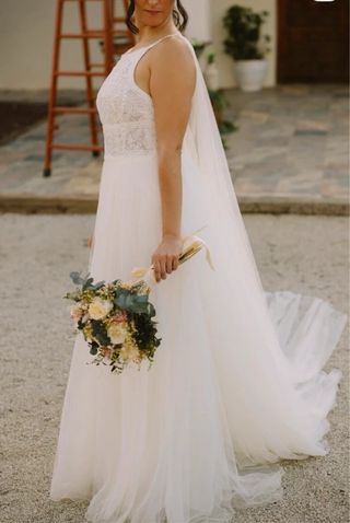 Vestido Novia Rosa Clara