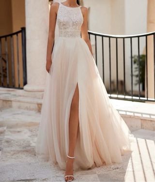Vestido Novia Rosa Clara
