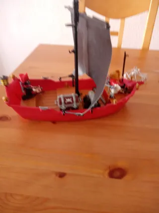 Barco Pirata Playmobil con Figura
