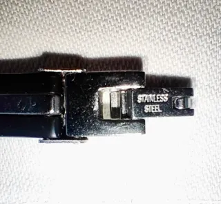 Braccialetto Uomo in Acciaio INOX e Caucciù Nero