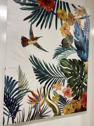 Cuadro Grande Decorativo Tropical