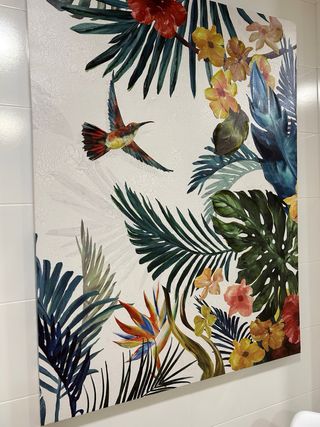 Cuadro Grande Decorativo Tropical