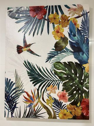 Cuadro Grande Decorativo Tropical