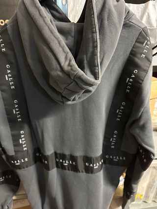 Felpa GAELLE PARIS Grigia con Logo