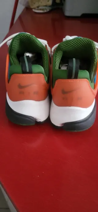 Nike Air Presto Talla 43 Verde Naranja