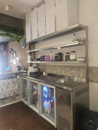 Mesa refrigerada acero inoxidable 2000 fondo 600