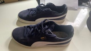 Puma Court Star Azul Marino y Blanco