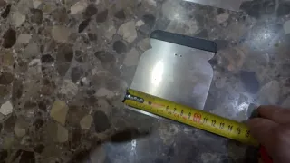 Lote de 4 espátulas metálicas