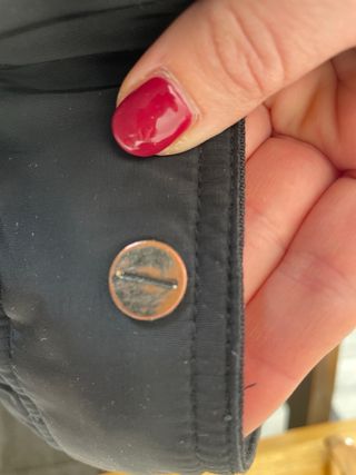 Plumífero Zara Negro Talla M