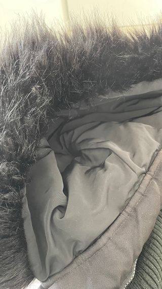 Plumífero Zara Negro Talla M