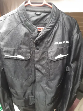 CAZADORA MOTO CORDURA ONEX Negra Talla L