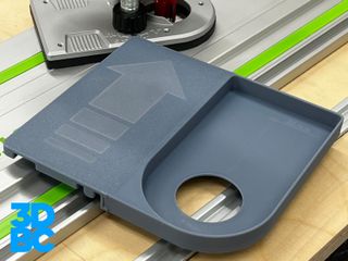 Adaptador Bosch GKF 12V-8 para Riel Festool
