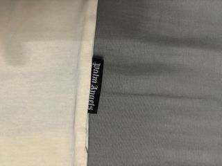 Camiseta Palm Angels Beige con Llamas