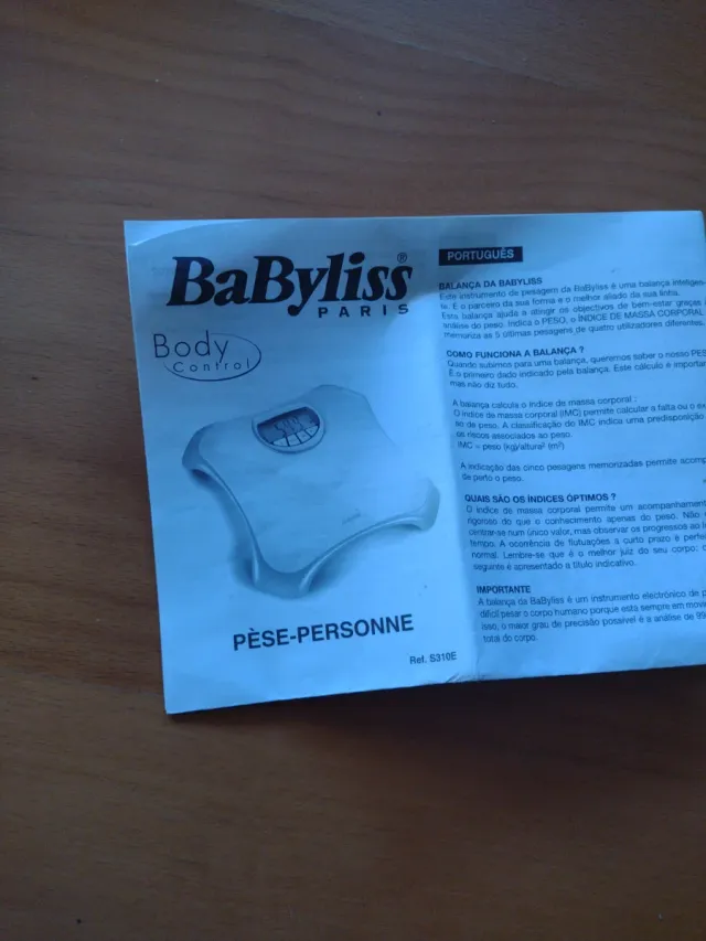 Báscula de baño BaByliss