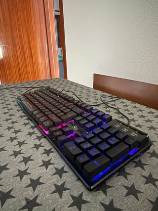 Teclado Gaming Rii RGB Negro