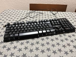 Teclado Gaming Rii RGB Negro