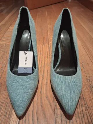 Zapatos tacón vaqueros talla 37