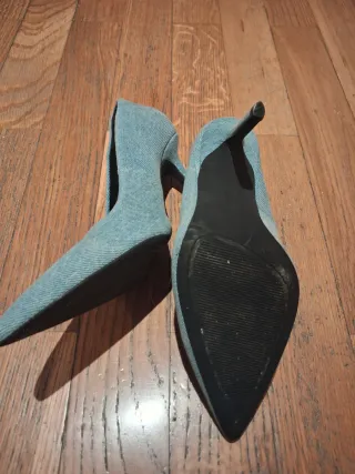 Zapatos tacón vaqueros talla 37