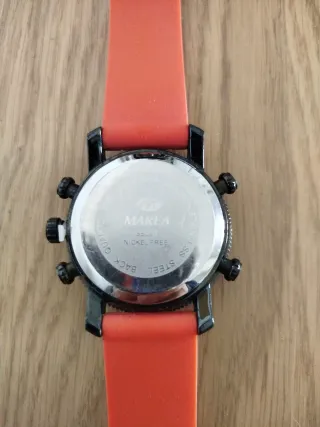 Reloj Marea Cronógrafo RF.35091 Negro/Rojo