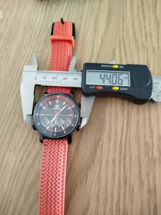 Reloj Marea Cronógrafo RF.35091 Negro/Rojo