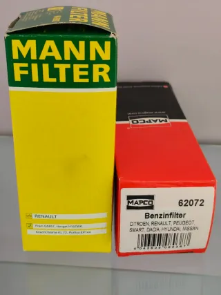 Filtro gasolina Mann Filter WK 6002 y Mapco 62072