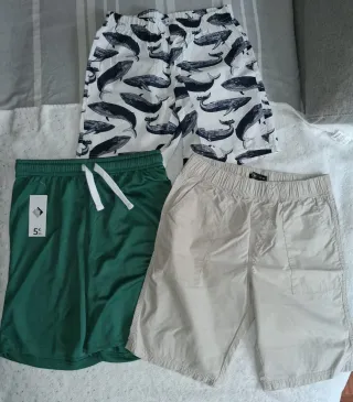 Lote 6 Pantalones Cortos 11-12 Años