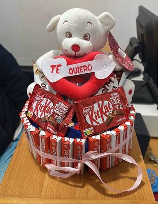 Regalo Oso Peluche Corazón Te Quiero Chocolates
