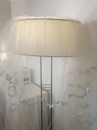 Velo de novia Pronovias blanco roto