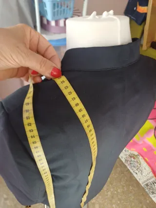 Chaqueta comunión niño negra botones dorados
