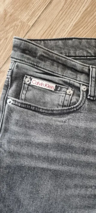 Jeans Slim C.K. Calvin Klein Grigio Taglia M