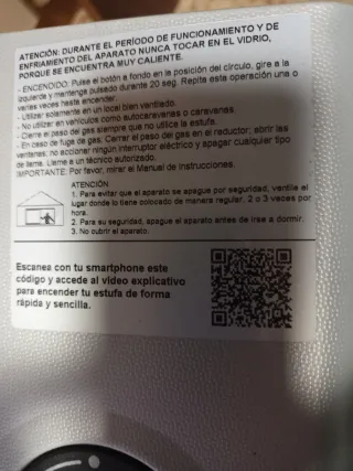 Estufa de Butano Orbegozo