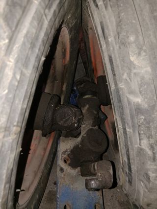 Rueda direccion Tractor Fiat 415