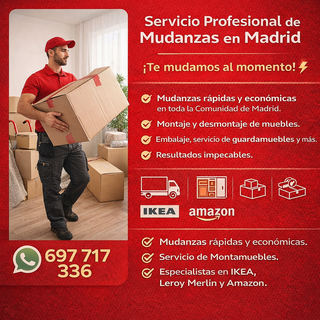 Traslochi rapidi e sicuri a Madrid