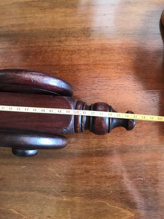 Andador antiguo madera para bebé