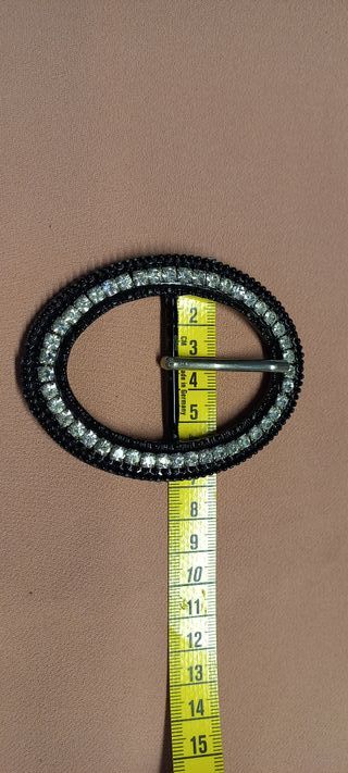 Fibbie per cinture con strass totale 4