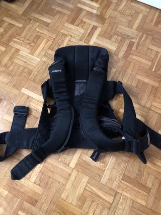 Mochila Portabebés BabyBjörn Negra