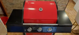 Barbacoa de Gas con Accesorios