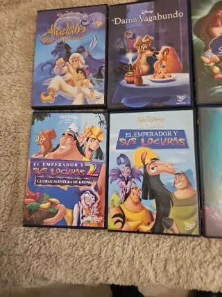 Lote DVDs Disney Varios Títulos