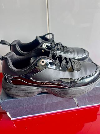 Zapatillas Tommy Hilfiger Negras Talla 38
