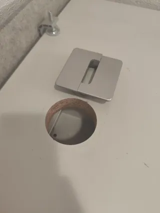 Mesa de oficina blanca