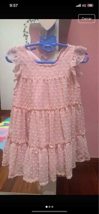 Lote 3 vestidos niña