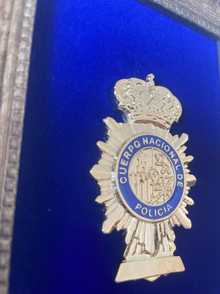 Cuadro Conmemorativo Policía Nacional 1989