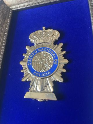 Cuadro Conmemorativo Policía Nacional 1989