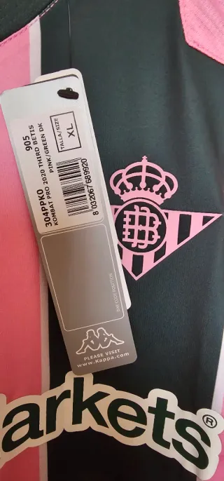 Camiseta Kappa Real Betis Sevilla Joaquín Oficial