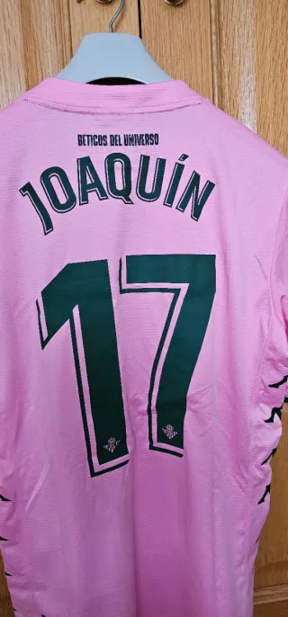 Camiseta Kappa Real Betis Sevilla Joaquín Oficial