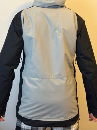 Abrigo Snowboard Decathlon Gris/Negro