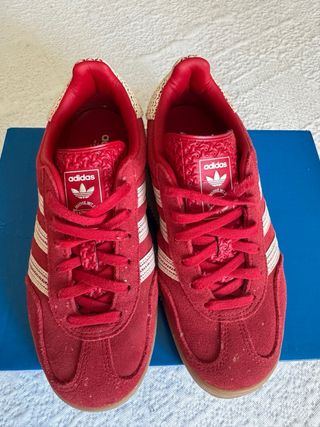 Zapatillas Adidas Gazelle Indoor Rojas