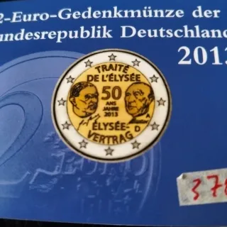 Monete 2€ Germania in Coin card 2013