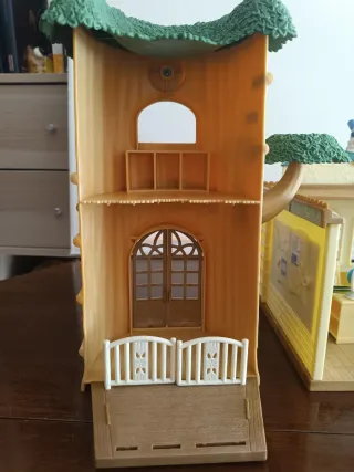 Sylvanian Families Escuela Rural+Coche+Familias