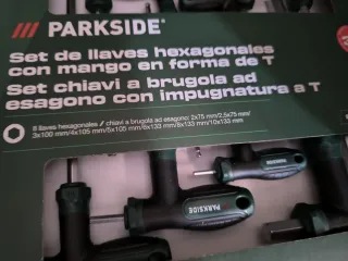 Set  Llaves ALLEN O TORX PARKSIDE NUEVO